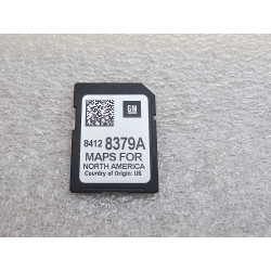 84128379 Cadillac Navigation SD Card (USA Maps for North America)