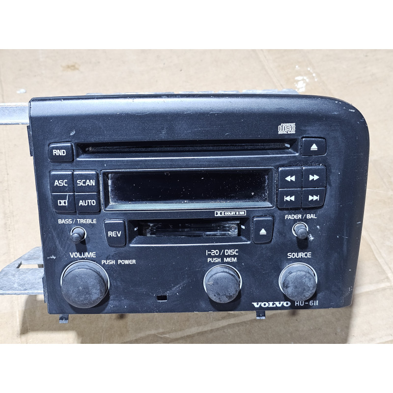 8651146 Volvo S80 CD Cassette Player Radio 1999-2004 8651146-1