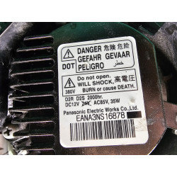 26060-1MA1D Infiniti M30 Left Xenon Black Bezel Headlight 2011-2014