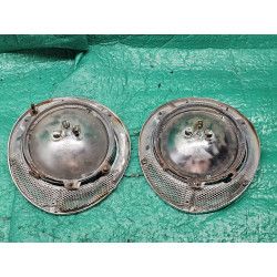 DAC2110 Jaguar XJ6 Headlight With Chrome Bezel Pair 1976-1987