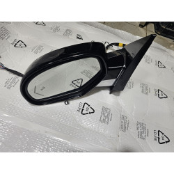 20843213 Cadillac Escalade Left Power Fold Turn Blind Spot Chrome Mirror