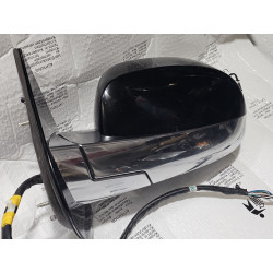 20843213 Cadillac Escalade Left Power Fold Turn Blind Spot Chrome Mirror