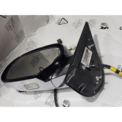 20843213 Cadillac Escalade Left Power Fold Turn Blind Spot Chrome Mirror