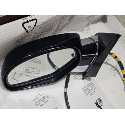 20843213 Cadillac Escalade Left Power Fold Turn Blind Spot Chrome Mirror