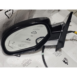 20843213 Cadillac Escalade Left Power Fold Turn Blind Spot Chrome Mirror