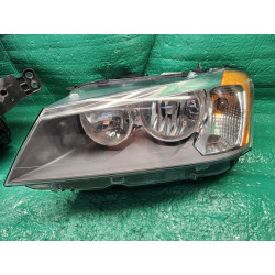 63117222025 BMW X3 Left Halogen Headlight 2011-2014
