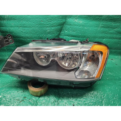 63117222025 BMW X3 Left Halogen Headlight 2011-2014