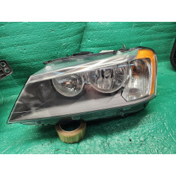 63117222025 BMW X3 Left Halogen Headlight 2011-2014