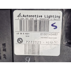 63117222025 BMW X3 Left Halogen Headlight 2011-2014