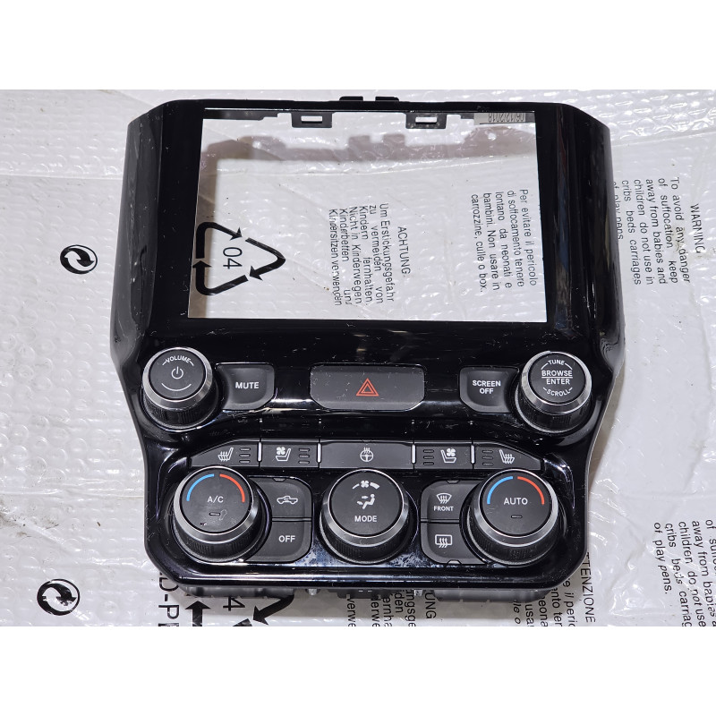 68340282AC Dodge Ram 1500 Climate Control Panel 2019-2024