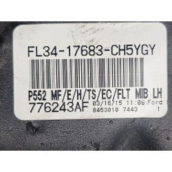 FL34-17683-CH Ford F-150 Left Manual Fold Auto Dim Turn Heated Mirror