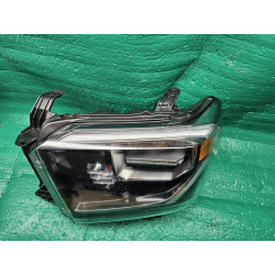 81150-0C140 Toyota Tundra Left Full LED Chrome Headlight 2018-2021
