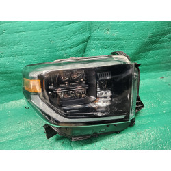 81110-0C140 Toyota Tundra Right Full LED Black Headlight 2018-2021