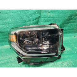 81110-0C140 Toyota Tundra Right Full LED Black Headlight 2018-2021