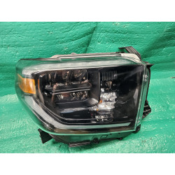 81110-0C140 Toyota Tundra Right Full LED Black Headlight 2018-2021