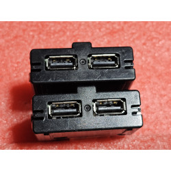 5Q0035726L Volkswagen Atlas Rear Center Console Dual Audio USB Port