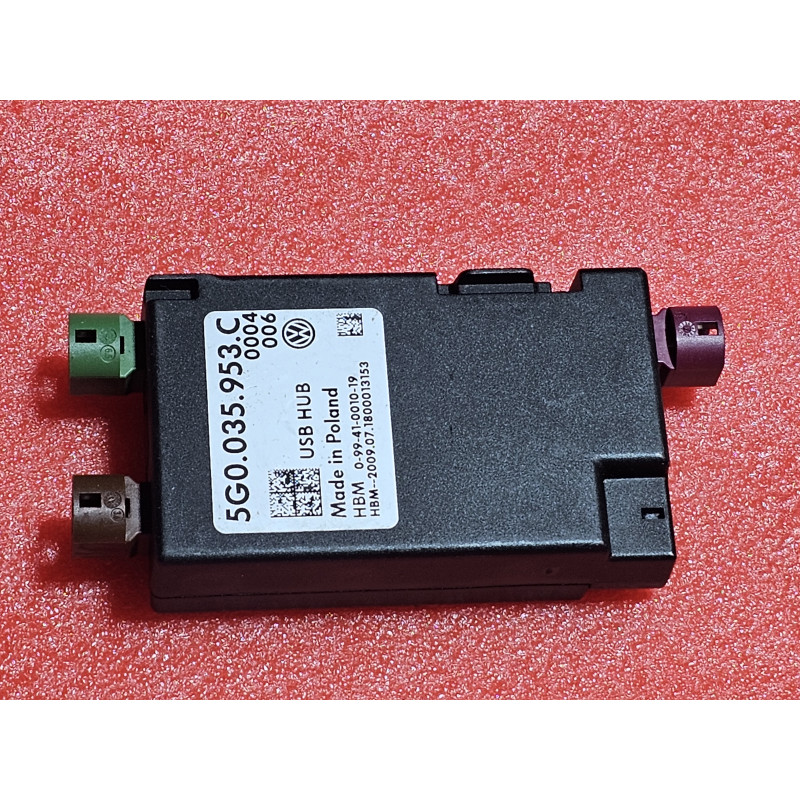 5G0035953C Volkswagen USB Hub Electronic Module