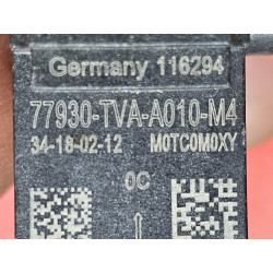 77930-TVA-A010-M4 Honda Accord Front Airbag Crash Impact SRS Sensor