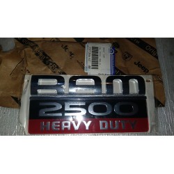 55372616AC Dodge Ram 2500 Heavy Duty Nameplate Emblem 2007-2012