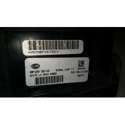 15114442 Saturn Outlook Left Park Turn Signal Lamp 2007-2010
