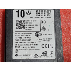 A0009051912 Mercedes-Benz A-Class Blind Spot Radar Sensor Module 2017-2025