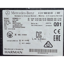 A2479006303 Mercedes-Benz CLA Telematics Control Module 2020-2026