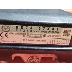 KD7J67XA1 Mazda 6 Front Distance Cruise Control Radar Sensor Module