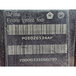05026534AF Dodge Durango Ignition Switch Receiver 2011-2014 05026534AH