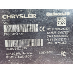 05026147AH Chrysler Town & Country Ignition Lock Receiver 2009-2010