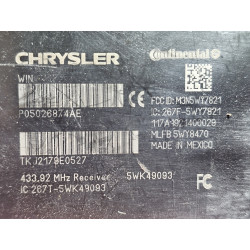05026874AE Chrysler Town & Country Ignition Lock Receiver 2008-2010