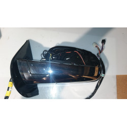 20877847 Cadillac Left Power Fold Chrome Turn Signal Blind Spot Mirror