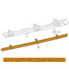 55397067AI Jeep Wrangler Left Body Side Sill 2007-2017