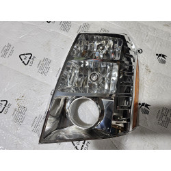 25897648 Cadillac Escalade Left Xenon Headlight Chrome Insert Bezel