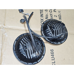 Jeep Wrangler 7 Inch 35W 13 LED Headlights 1997-2018 | Royal Enfield