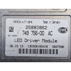 25883862 Cadillac Escalade Headlight LED Driver Ballast Module 2009-2014