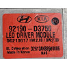 92190-D3750 Hyundai Tucson LED Driver Ballast Module 2019-2021