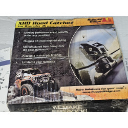 Jeep Wrangler XHD Hood Catches Aluminum Latch 2007-2018