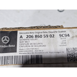 A2068605902 Mercedes-Benz C Left Front Seat Belt Pretensioner 2025-2026