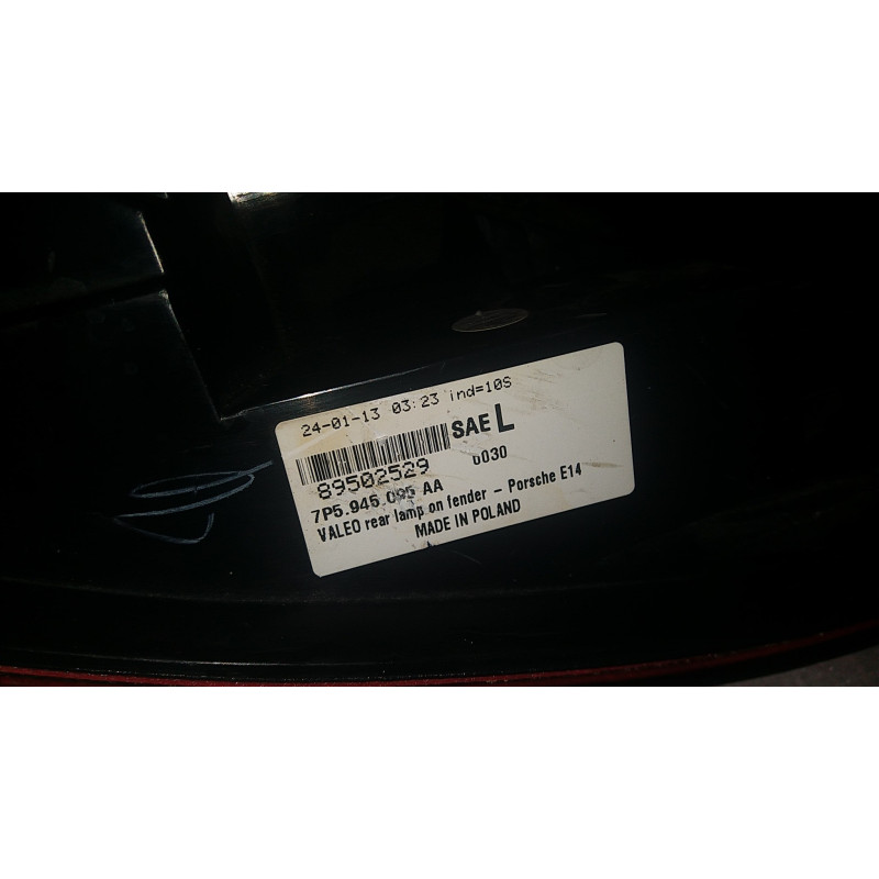 7P5945095AA Porsche Cayenne Left LED Tail Lamp 2011-2014