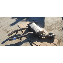 18308093522 BMW X3M Rear Dual Exhaust Pipe Muffler 2020-2024