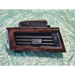 64226910731 BMW 5 Series Left Dashboard Air Vent Grille Wood Trim 2004-2010