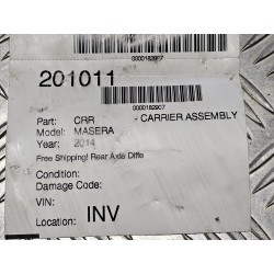 670039126 Maserati Quattroporte Rear Differential Carrier (2.93 Ratio) 2018