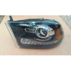 Dodge Ram Left LED Halogen Black Headlight 2014-2017