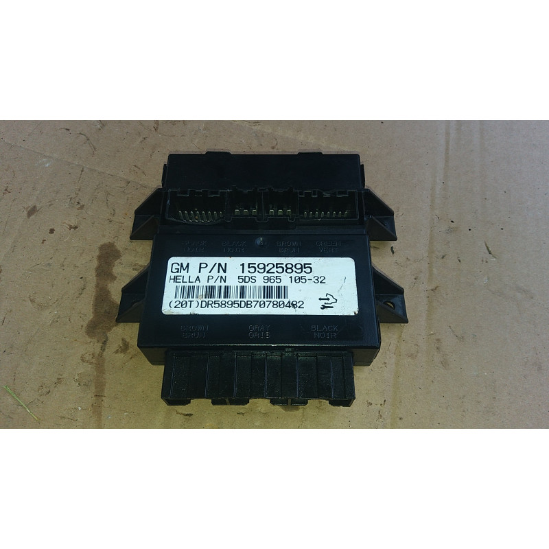 15925895 Cadillac Escalade Heated Memory Front Driver Seat Module 2007-2016