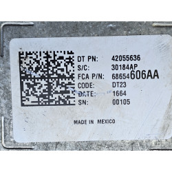 68654606AA Jeep Wrangler Engine Computer ECM, 2.0L 2024-2025 68626212AK