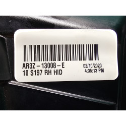 AR3Z-13008-E Ford Mustang S197 Right Xenon Headlight Assembly 2010-2012