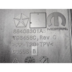68408301AB Jeep Grand Cherokee L Left Radiator Side Air Seal 2021-2024