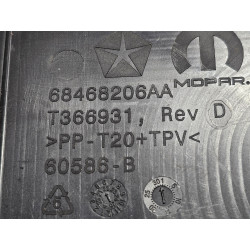68468206AA Jeep Grand Cherokee Right Radiator Side Air Seal 2022-2026