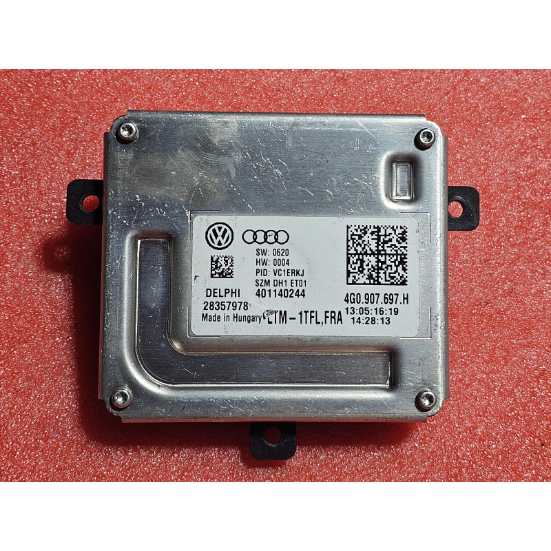 4G0907697H Audi A4 LED Ballast Module 2016-2019