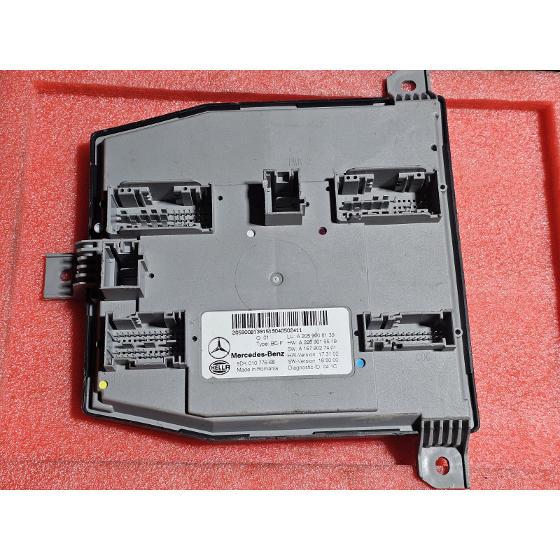 A2059008139 Mercedes-Benz C-Class Body Control Module (BCM/SAM) Front